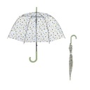 TRANSPARENTNÝ DAŽDŽNÍK Deep Long UMBRELLA Automatic Esschert Design