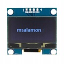 OLED displej 1.3 Arduino I2C SH1106 biely