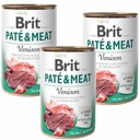 BRIT PATE & MEAT VENISON JEDINA 6x800g