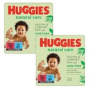 2x HUGGIES Vlhčené obrúsky 168ks Natural