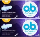 OB ProComfort Night Normal Hygienické tampóny 32 kusov