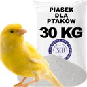 Pieskovo biely prach na kúpanie pre kanáriky 30KG