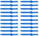 20x RFID náramok 125 kHz vodotesný, modrý
