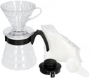 Hario V60 Craft Coffee drip + server + sada filtrov