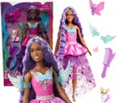 FILMOVÁ BÁBIKA BARBIE DOTYK KÚZELNEJ MAGIE MALIBU DOG BOTTERFLY MATTEL HLC33