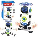 INTERAKTÍVNY ROBOT PRE DETI HRAČKOVÉ CHODKY LED DIEŤA 3 5 7 10 rokov