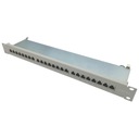 Patchpanel 24 portov RJ45 FTP CAT.6a 19