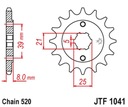 JT PREDNÉ OZNAČENIE 2238 14 KYMCO 150 MXER / MXU