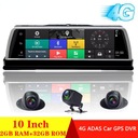 10-palcový 4ch 4G Android Dash Cam WIFI rekordér