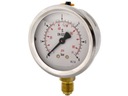 Spodný manometer MG1-100 6 bar 1/2