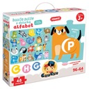 CzuCzu ALPHABET veľké puzzle s otvorom 491262