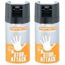 2 x PEPRINOVÝ SPREJ STOP ATTACK 40ml ROZSAH 4m UMAREX