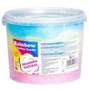 Farebná dúhová cukrová vata Rainbow Cotton Candy