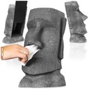 NÁDOBKA NA Utierky Figúrka MOAI z Veľkonočného ostrova LARGE RESIN 32 cm