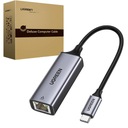 UGREEN SIEŤOVÁ KARTA PRE USB-C ETHERNET RJ45 GIGABIT 1 GBPS ŠEDÁ