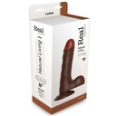 VIBRATOR REAL RAPTURE BROWN