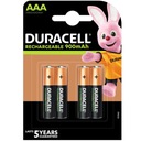 4x dobíjacie batérie DURACELL R03 R3 AAA 900mAh