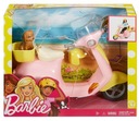 BARBIE SKÚTER SO ŠTEŇATKOM, MATTEL