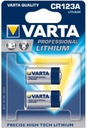 Varta Professional Lithium CR123 Batéria 2 ks.