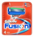 Gillette Fusion náhradné žiletky 4 ks