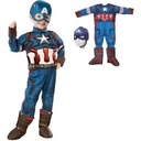 OUTFIT CAPTAIN AMERICA + MASKA AVENGERS 7-8 rokov