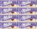 Milka mliečna čokoláda Bubbly Milk & White 95g x8