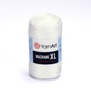 YarnArt Macrame XL polyesterová struna 3mm 154 / biela