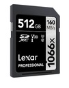 Lexar SDXC Professional 512 GB 160 MB/s U3 V60 1066x