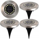 Solárne lampy LED16 Garden Inground Grunt 4 ks