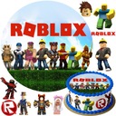 TORTA ROBLOX TORTA + POSTAVIČKA 9 ks + TEXT ZADARMO