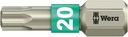 WERA Torx bit z nerezovej ocele TX20x25 mm, typ 3867/1 TS