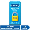 DUREX EXTRA SAFE Vystužené kondómy 12 ks.