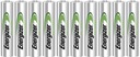 10x batérie ENERGIZER Extreme AAA R03 800mAh