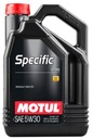 ŠPECIFICKÝ OLEJOVÝ MOTUL SAE 5W-30 RN0720 DPF 5L