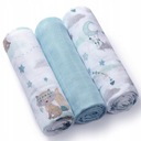 BABYONO Plienka Prírodné bambusové plienky x3 BLANKET WRAP