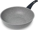 Patelnia Wok Non-Stick Na Indukcję Szara 28cm FLON