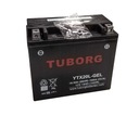 Gélová batéria Tuborg YTX20L-BS 18Ah 300A