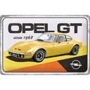 Kovový nápis na motorku POSTER OPEL GT 1968