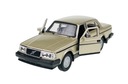 WELLY VOLVO 240 GL ZLATÁ 1:34 240 GL NOVÝ KOV