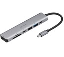 Adaptér USB-C Adaptér Tracer A-2 HUB USB 3.0 HDMI 4K SD 60W