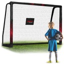 FUTBALOVÁ BRANKA 180 X 120 X 60 CM NS-463 ČIERNA A ČERVENÁ