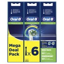 Originálne hroty ORAL-B EB50 CrossAction Clean Maximiser 6 ks.