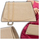 GOLD Evening Bag Formal Clutch Bag Small CHAIN® elegantná mini