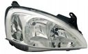 Svetlomet Opel Corsa C 2000-03, pravá lampa