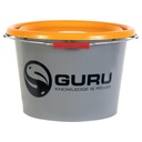 Rybárske vedro s vekom pre Bait Guru Bucket Grey 18 rokov