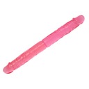 DUAL DOUBLE GEL FLEXIBLE DILDO 36 CM