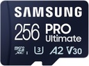 Micro SD SDXC karta SAMSUNG Ultimate 2023 256 GB 200/130 MB V30