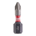 Milwaukee Shockwave Bit PZ1x25mm 25ks