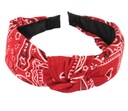 PÁSKA DO VLASOV KNOT KNOT BANDANA ČERVENÁ