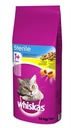 WHISKAS Sterilné krmivo pre mačky 14kg + ZDARMA